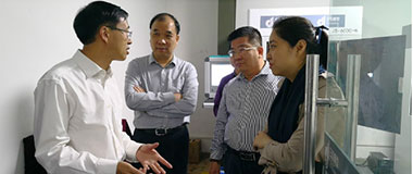 广州市科创委王桂林主任带队莅临广州市3D打印产业园考察调研
