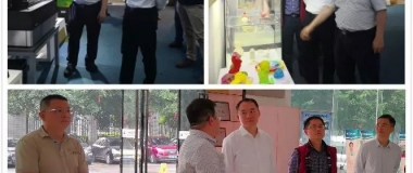 广州市工信委胡志刚总工程师带队莅临广州市3D打印产业园考察调研 